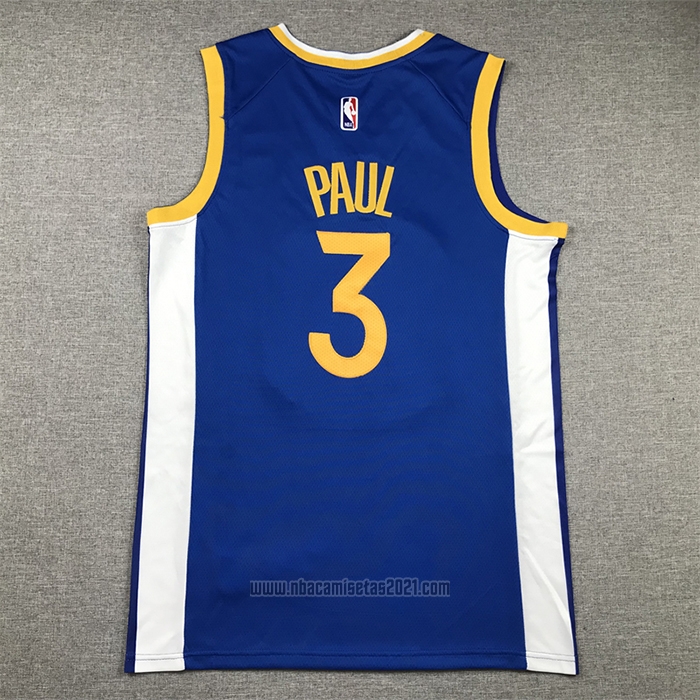 Camiseta Golden State Warriors Jordan Poole #3 Icon 2022-23 Azul